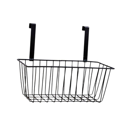 Hanging Behind-Door Storage Basket-B 🧴🖤