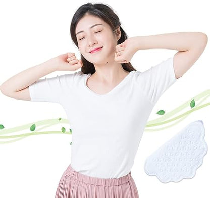 Disposable Underarm Sweat Pads, Odor-Blocking Protection