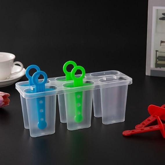 Topolenashop 6-Cavity Ice Pop Molds 🍦🧊✨