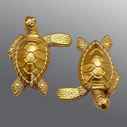 Turtle Lighter, Golden Tortoise Refillable Lighter