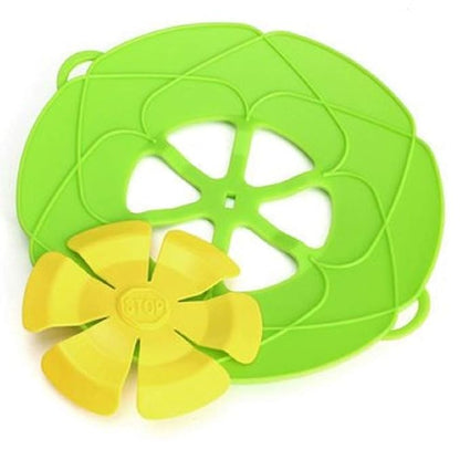 Silicone Spill Stopper Lid – Anti-Boil Over Cooking Cover