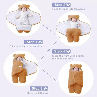 Baby Blanket With Hood