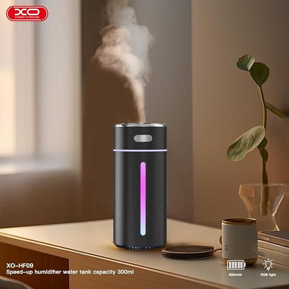 XO HF09 300ML RGB Car Diffuser & Humidifier 🚗🌫️🌈