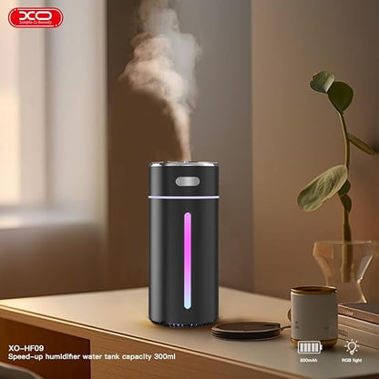 XO HF09 300ML RGB Car Diffuser & Humidifier 🚗🌫️🌈