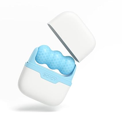 2-in-1 Ice Face Roller – Cooling Facial Massager ❄️🧊