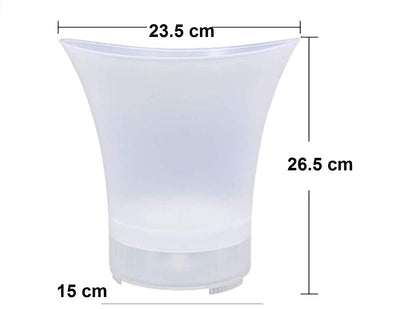 LED Ice Bucket Speaker – Color-Changing Bluetooth Cooler Bucket 🧊🎵✨
