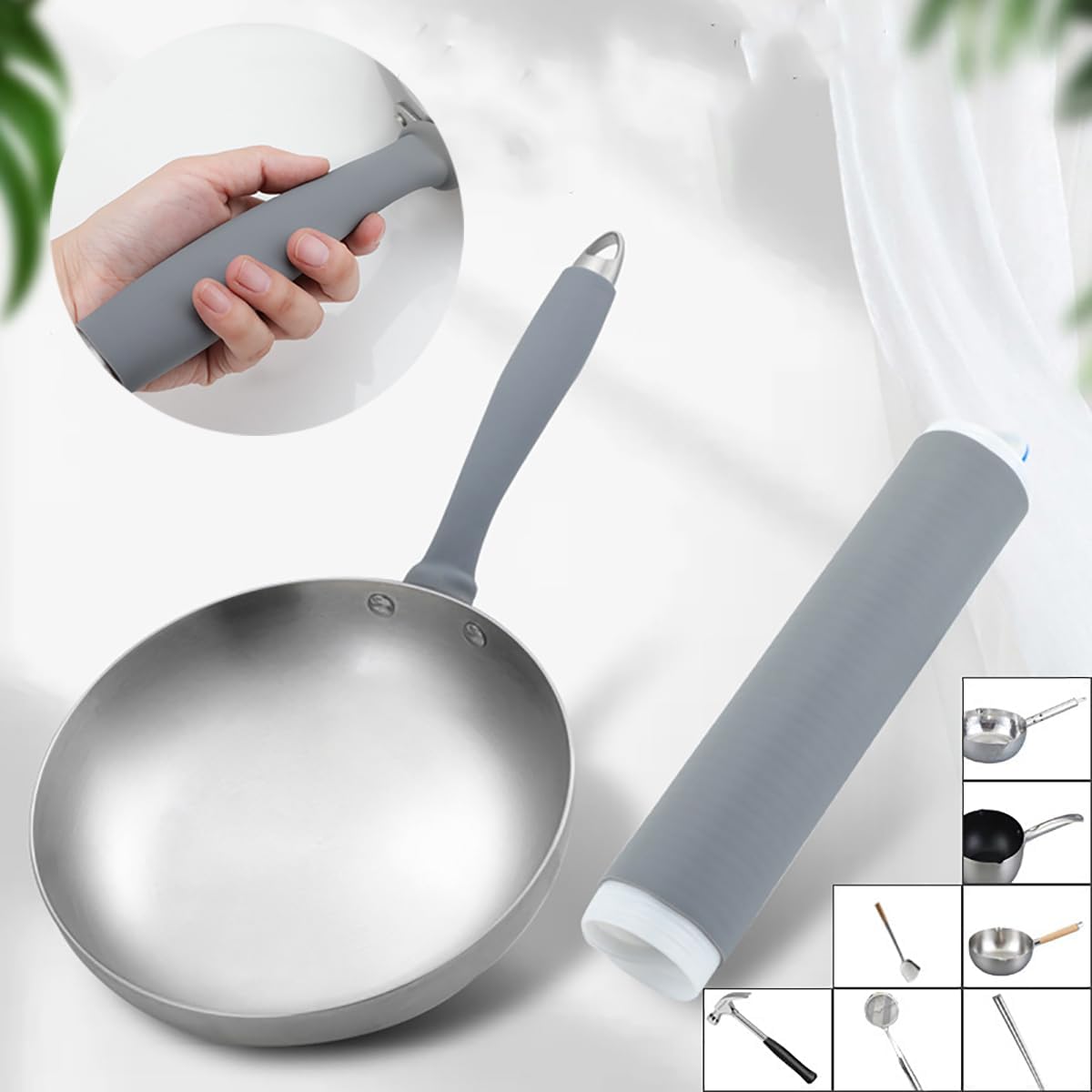 Silicone Pot Handle Cover – Heat Resistant Anti-Scald Grip