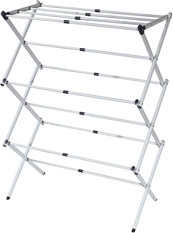 3-Tier Expandable Clothes Drying Rack – Foldable Laundry Dryer 👕✨