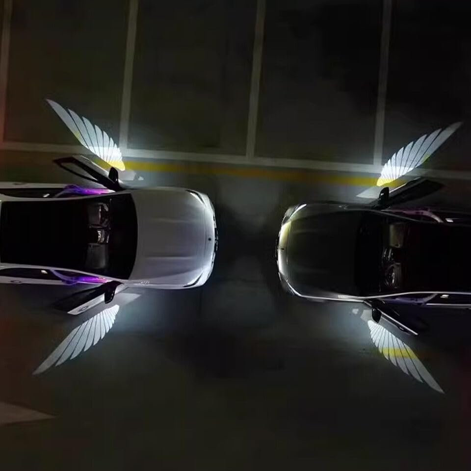Car Angel Wing Laser Projector Light