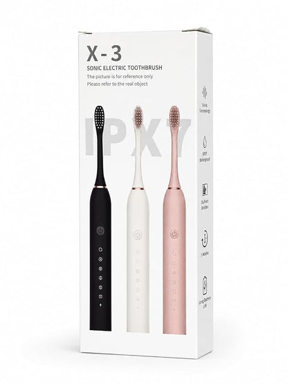 Sonic Electric Toothbrush – Rechargeable 5-Mode Soft Bristle Brush 🪥✨