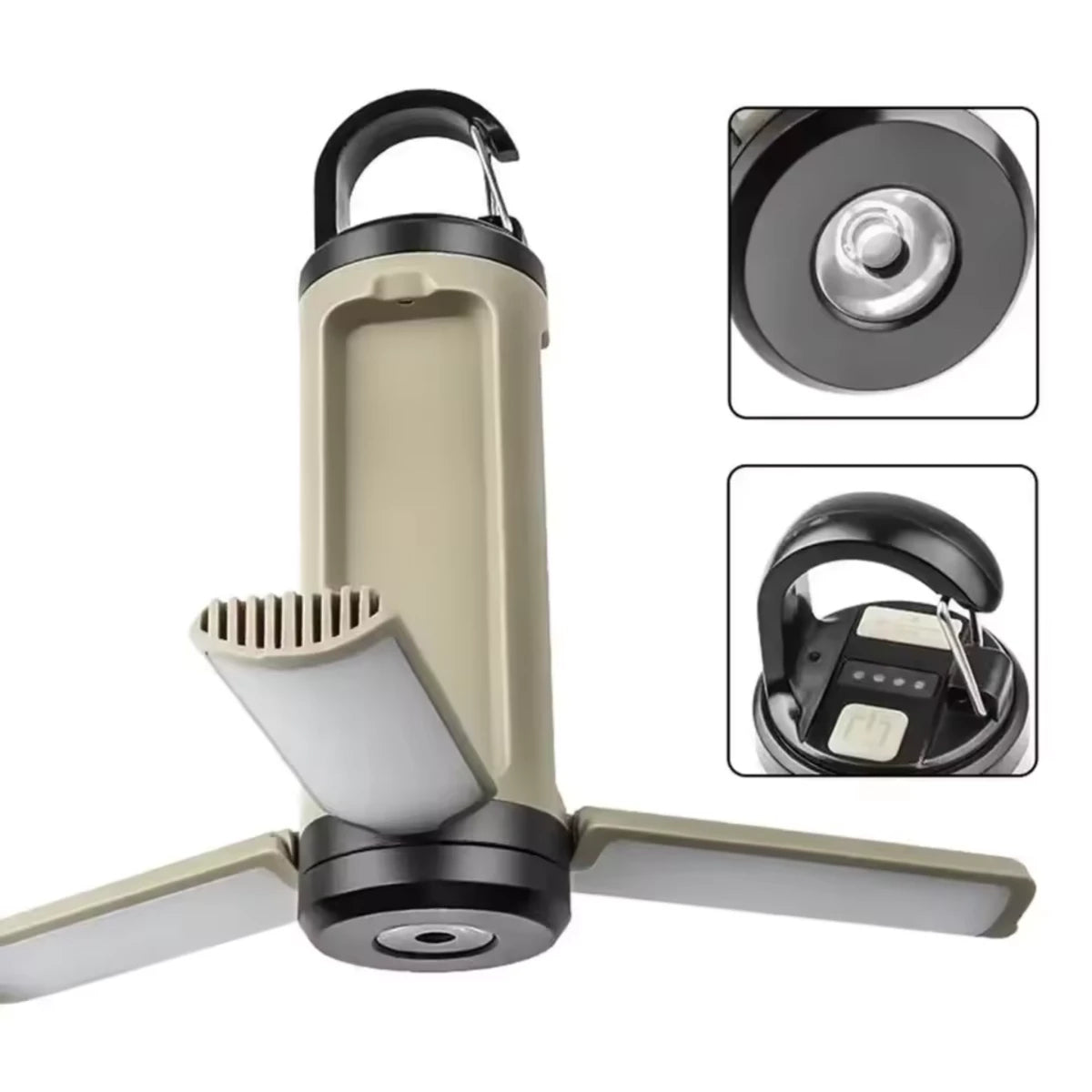 Portable Camping Lantern – 6 Lighting Modes Rechargeable Lamp