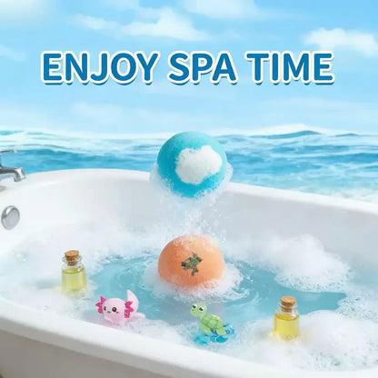 Children's Bath Bombs Balls with Surprise Toys – Pack of 15