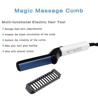 10W Electric Beard Hair Straightener With Ceramic Heating Plate