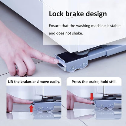 🧺 Adjustable Washing Machine Stand