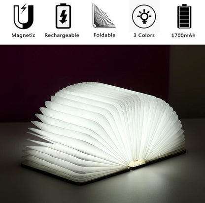 Foldable Book Lamp