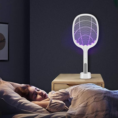 USB Rechargeable Electric Mosquito Swatter & Lamp – Fly Zapper