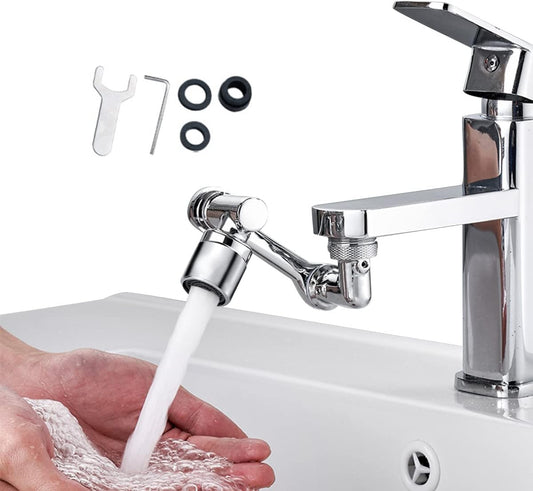 1080° Rotating Faucet Extender – Splash Filter Aerator