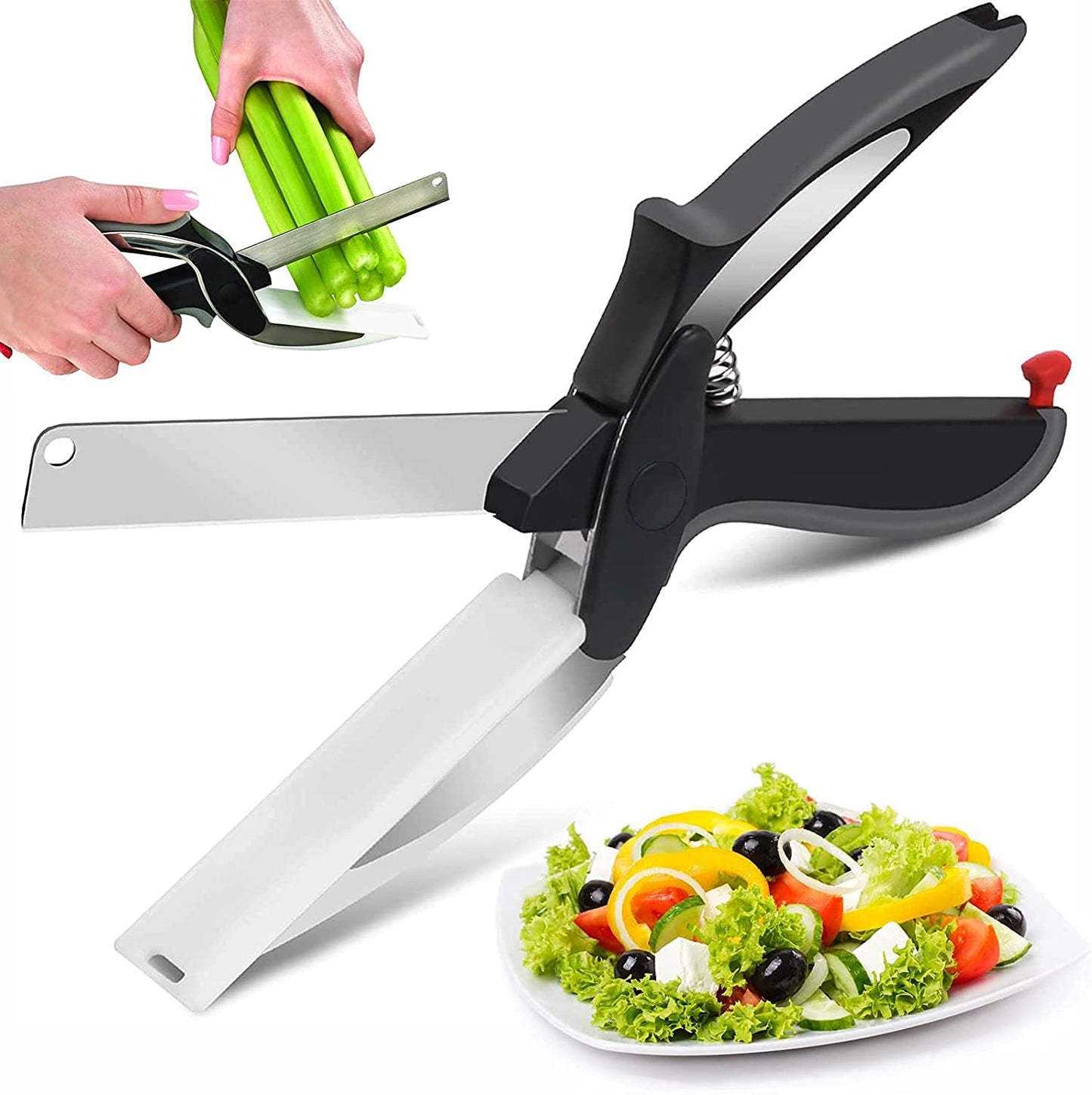 Kitchen Scissor Smart Cutting Board
