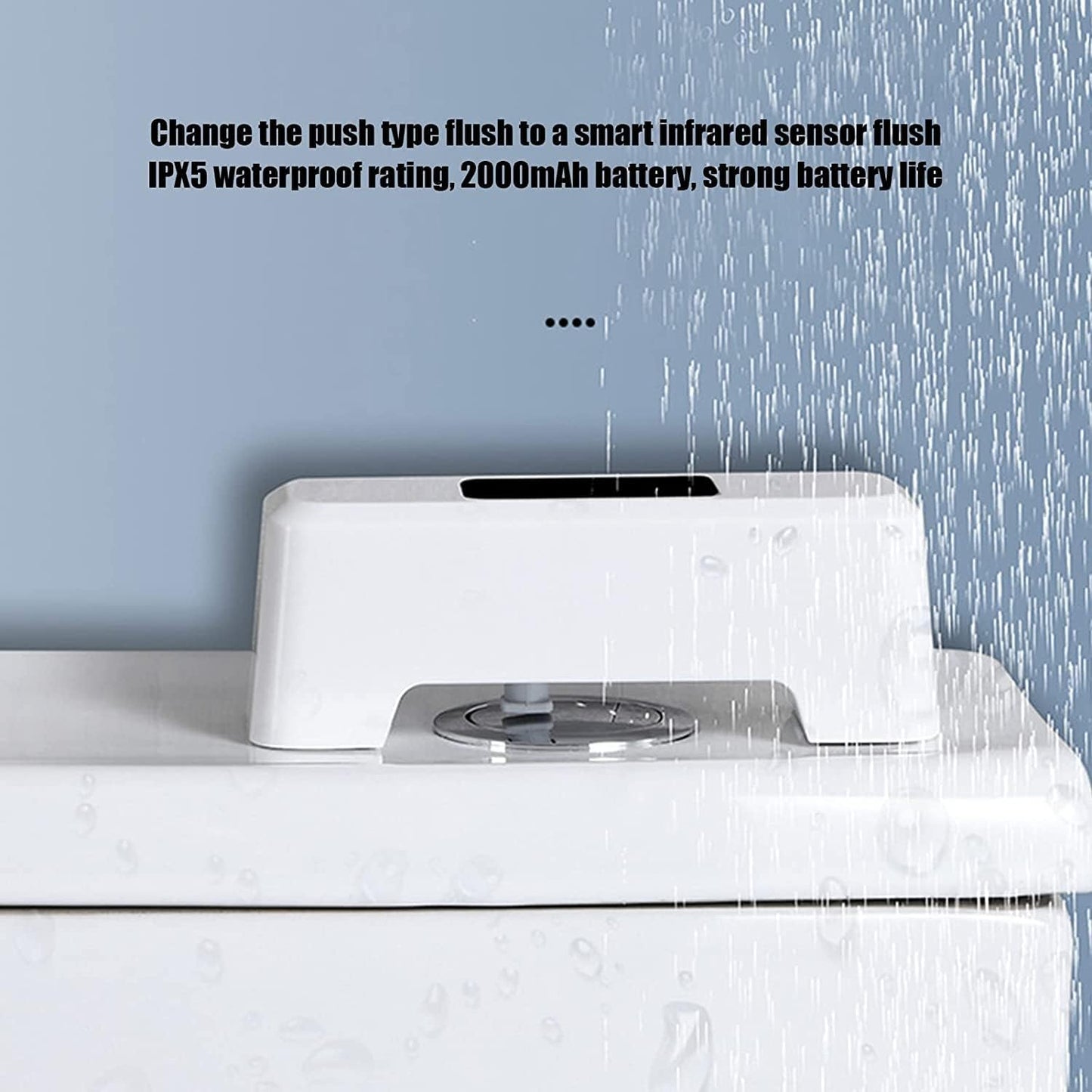 Touchless Toilet Flush Sensor – Automatic Infrared Flusher