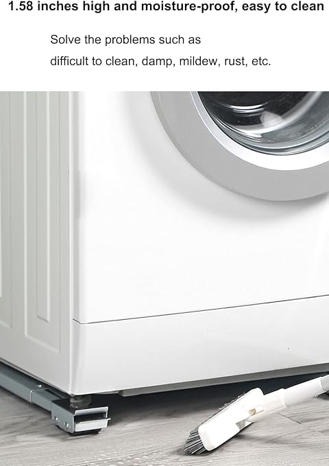 🧺 Adjustable Washing Machine Stand