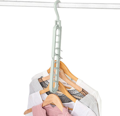 9-Hole Magic Space-Saving Hanger 👕👗✨