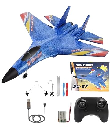 JOYBER SU-27 RC Fighter Jet – 1:16 ✈️🎮💛