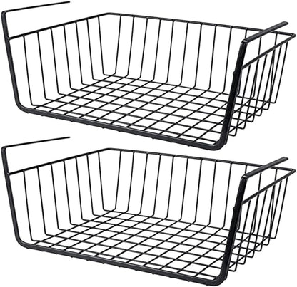 Under Shelf Storage Baskets – Hanging Organizer Set