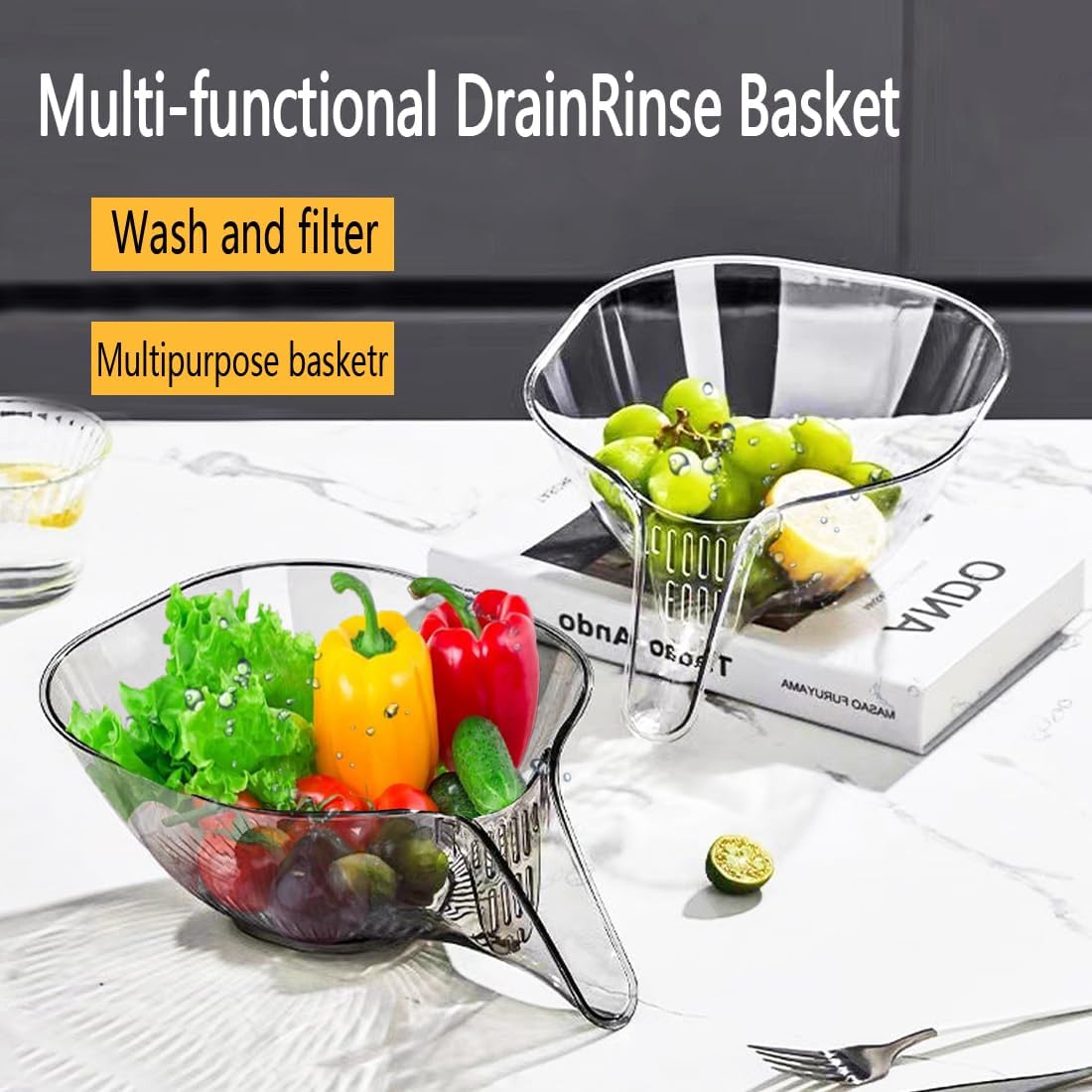 Multi-functional Drain Basket for food