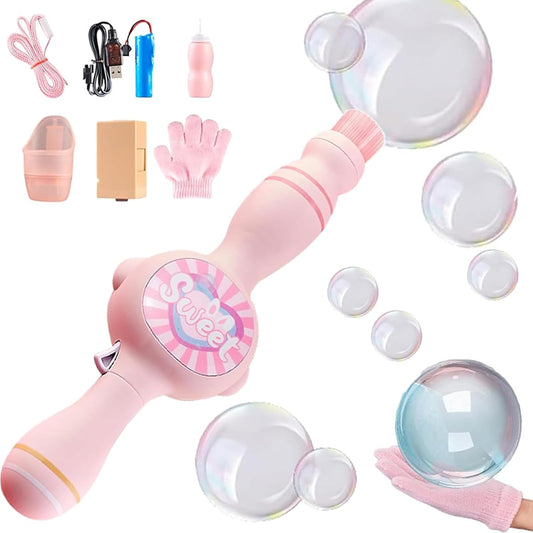 Elastic Bubble Fog Wand