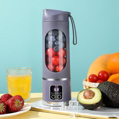Portable USB Blender – 450ML, 12 Blades 🥤⚡