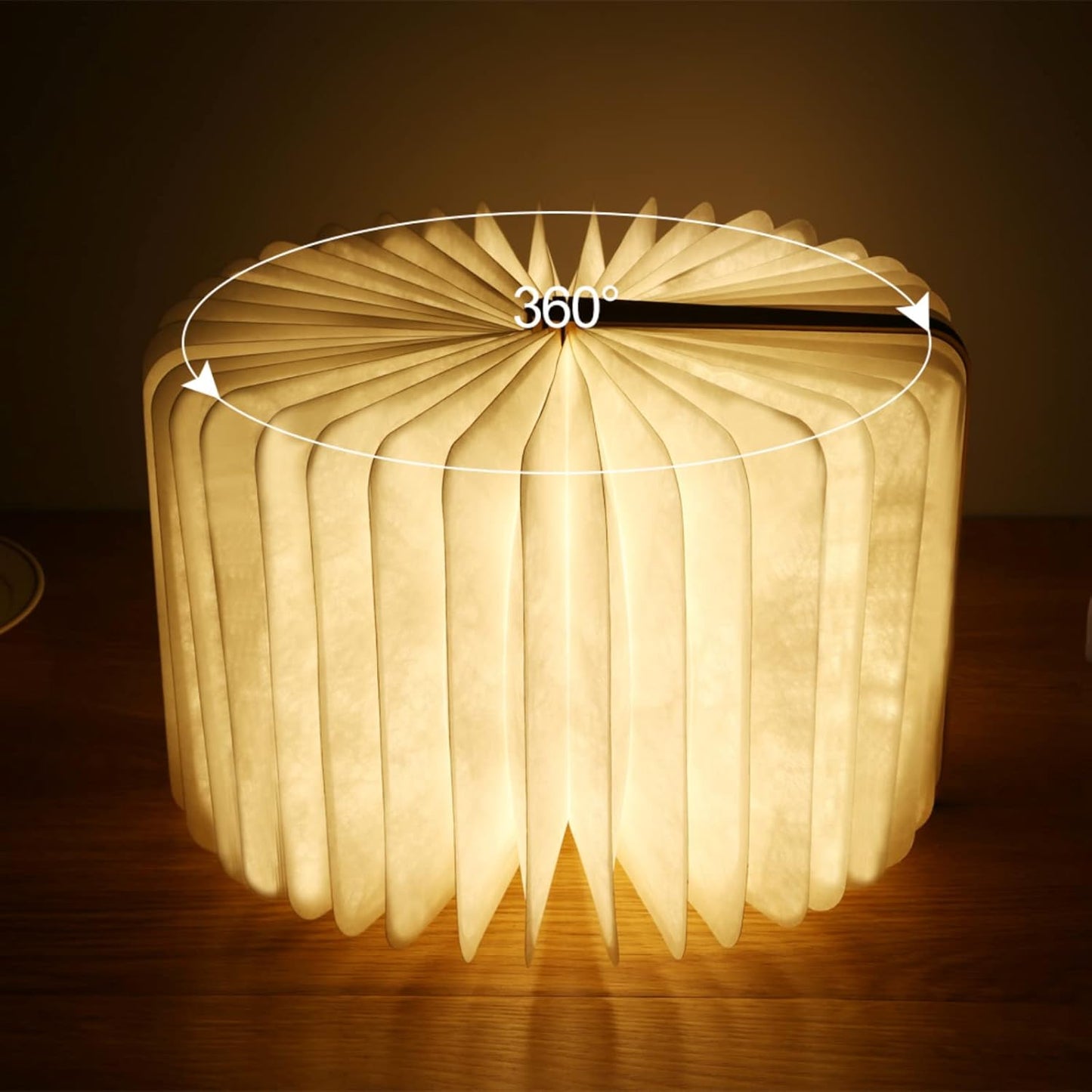 Foldable Book Lamp