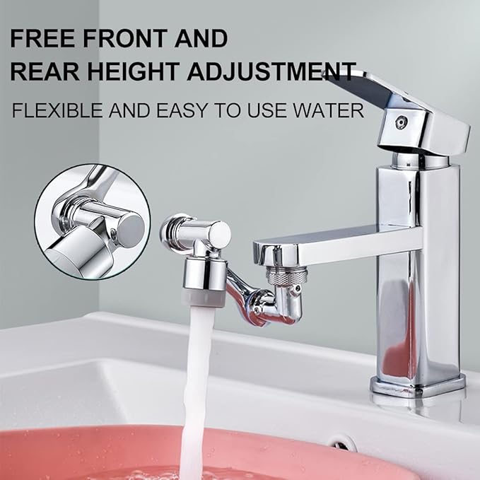 1080° Rotating Faucet Extender – Splash Filter Aerator
