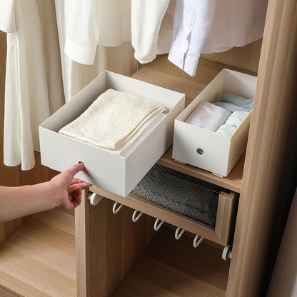 Self-Adhesive Drawer Slides – 2PCS Slide Rail Set 🛠️✨
