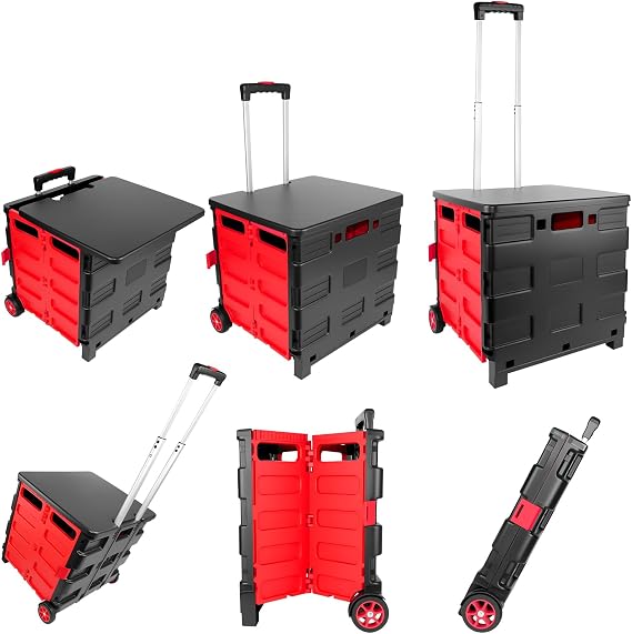 35L Foldable Trolley Cart 🛒📦