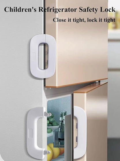 Fridge Door Lock for Kids – Easy No-Drill Safety Lock