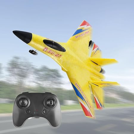 JOYBER SU-27 RC Fighter Jet – 1:16 ✈️🎮💛