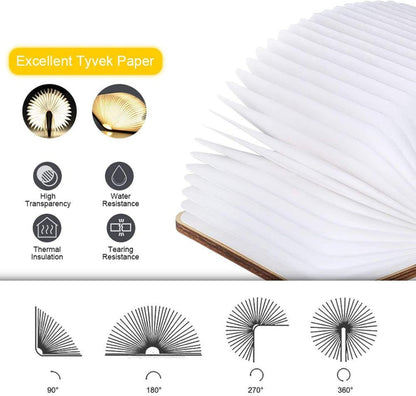 Foldable Book Lamp