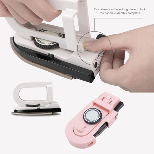 Adjustable Temperature Handheld Electric Iron with Detachable Handle