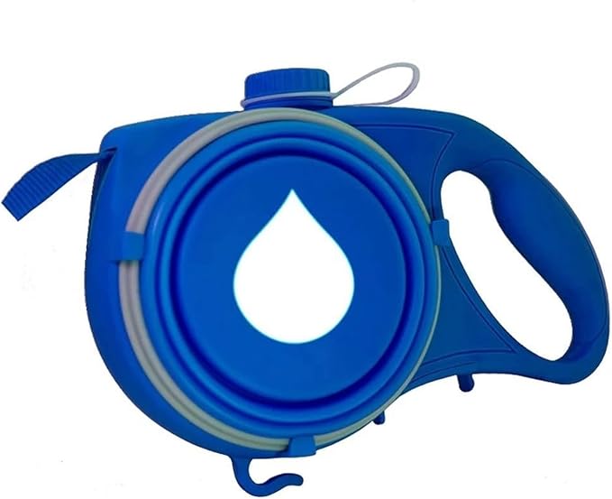 Dog Leash with Water Bottle & Bowl 🐶🐾💧