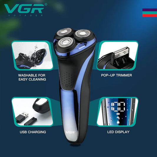 VGR Waterproof Electric Shaver