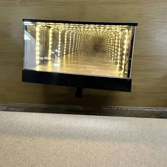 Wall-Mounted Key Holder with LED Light – Modern Storage Organizer