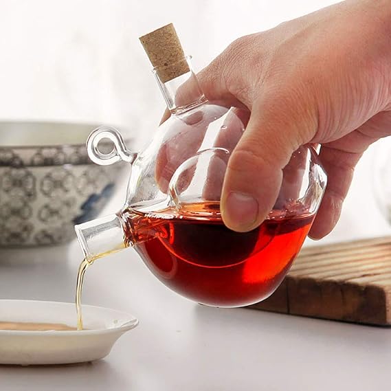 TRUU 2-in-1 Oil & Vinegar Dispenser – 355ML 🫒🍶