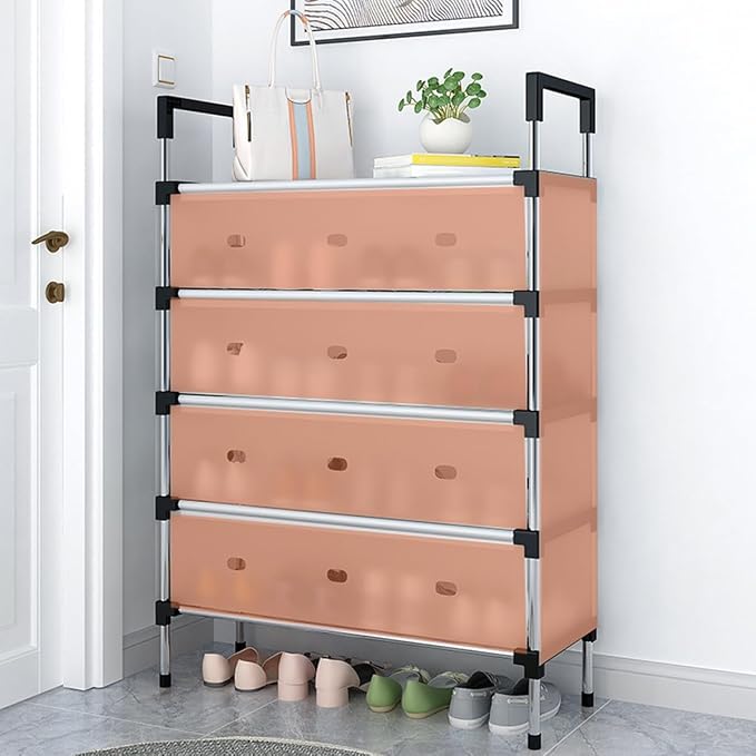 7-Tier Dustproof Shoe Rack – Space-Saving Storage Cabinet 👟✨