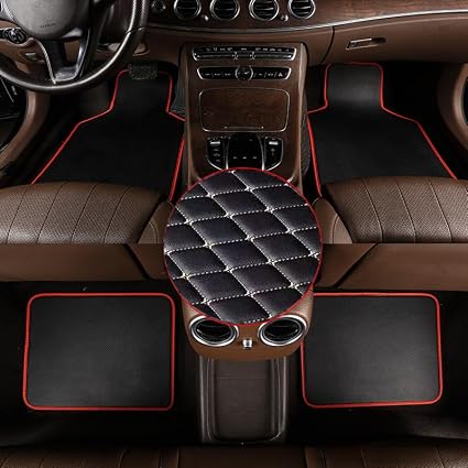 4-Piece Leather Car Floor Mat Set 🚗✨