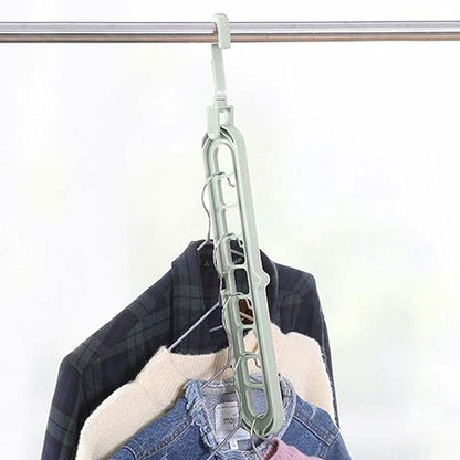 9-Hole Magic Space-Saving Hanger 👕👗✨