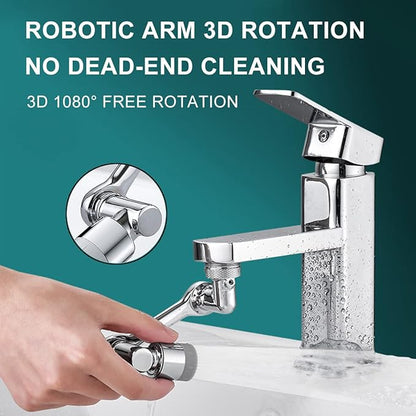 1080° Rotating Faucet Extender – Splash Filter Aerator