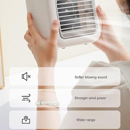 Portable Air Cooler with 500ML Water Tank ❄️💨💦