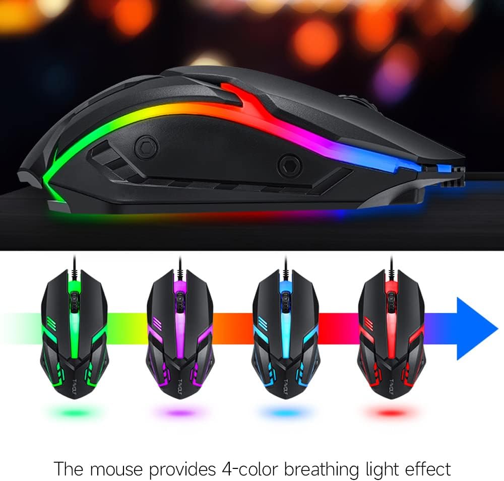 4 in 1 Gaming Combo ( Keyboard - headset - mousepad - mouse )