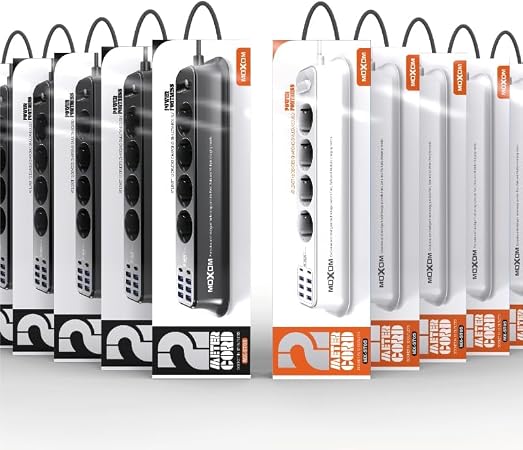 MOXOM Power Strip with Anti Static Sockets MX-ST05