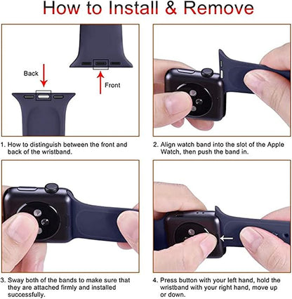 Watch Silicone Band Strap